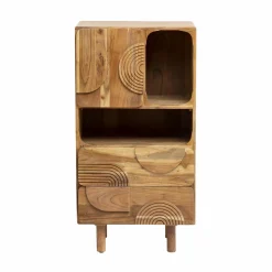 Made in Meubles Armoire<Armoire en bois d'acacia Tilio