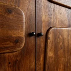 Made in Meubles Armoire<Armoire en bois de manguier Gavin
