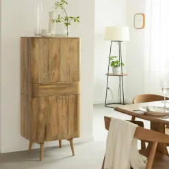 Made in Meubles Armoire<Armoire en bois de manguier Aléna