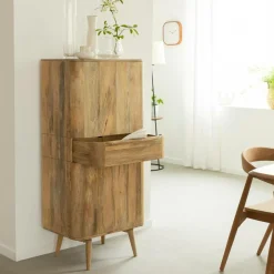 Made in Meubles Armoire<Armoire en bois de manguier Aléna