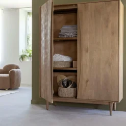 Made in Meubles Armoire<Armoire en bois de manguier Folia