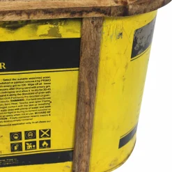 Made in Meubles Banc<Banc coffre en bois et métal recyclé Victorine