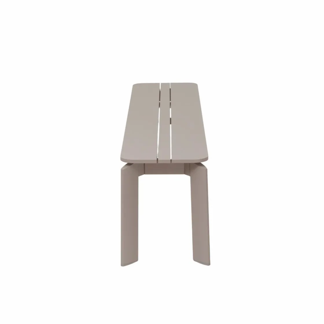 Made in Meubles Chaise De Jardin<Banc en aluminium taupe Apollon