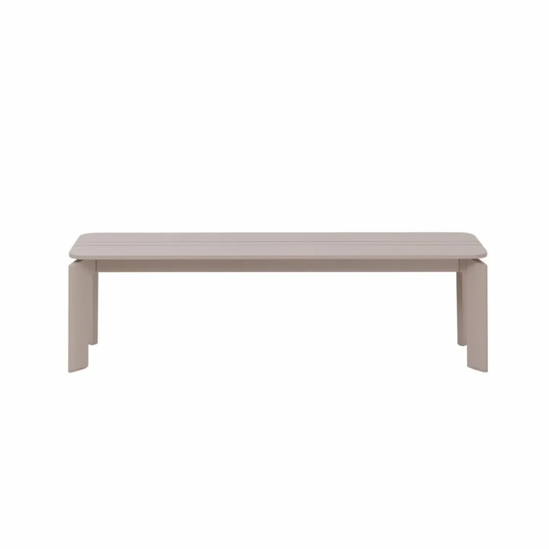 Made in Meubles Chaise De Jardin<Banc en aluminium taupe Apollon
