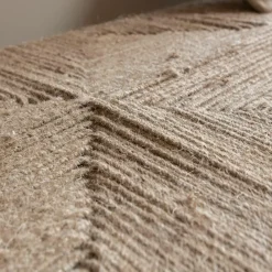 Made in Meubles Banc<Banc en bois d'acacia et laine Marietta