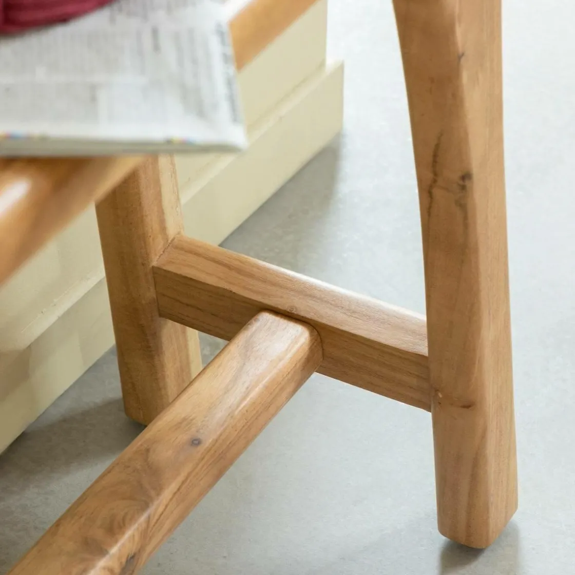 Made in Meubles Banc<Banc en bois d'acacia massif Orane