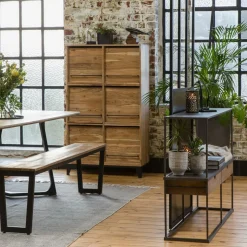 Made in Meubles Banc<Banc en bois de manguier Charlotte