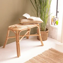 Made in Meubles Banc<Banc en rotin Rattan