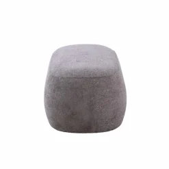 Made in Meubles Banc<Banc en tissu lilas Lola