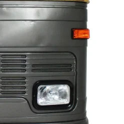 Made in Meubles Meuble Bar<Bar camion en métal gris Tata