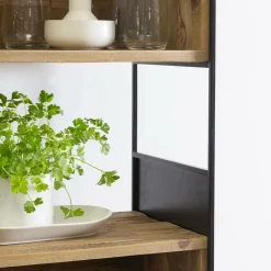 Made in Meubles Bibliothèque<Bibliothèque en bois recyclé 90 cm Blaise