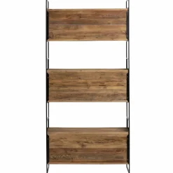 Made in Meubles Bibliothèque<Bibliothèque en bois recyclé 90 cm Blaise