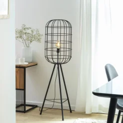 Made in Meubles Bout De Canapé & Sellette<Bout de canapé en bois d'acacia et métal Mattia