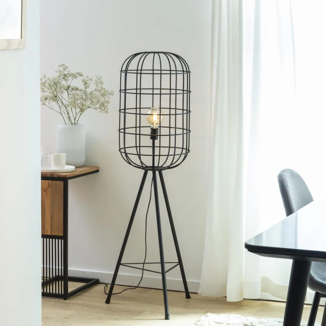 Made in Meubles Bout De Canapé & Sellette<Bout de canapé en bois d'acacia et métal Mattia