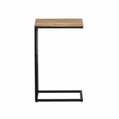 Made in Meubles Bout De Canapé & Sellette<Bout de canapé en bois d'acacia et métal Mattia