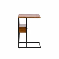 Made in Meubles Bout De Canapé & Sellette<Bout de canapé en bois de manguier et métal Harald