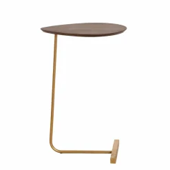 Made in Meubles Bout De Canapé & Sellette<Bout de canapé en bois de manguier et métal Léon