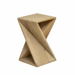 Made in Meubles Bout De Canapé & Sellette<Bout de canapé en bois de manguier Amara