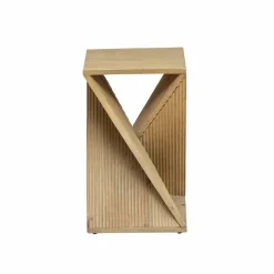 Made in Meubles Bout De Canapé & Sellette<Bout de canapé en bois de manguier Amara