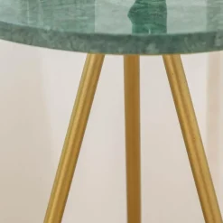 Made in Meubles Bout De Canapé & Sellette<Bout de canapé en marbre Eva