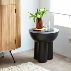 Made in Meubles Bout De Canapé & Sellette<Bout de canapé en métal Baptistin