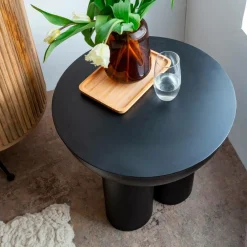 Made in Meubles Bout De Canapé & Sellette<Bout de canapé en métal Baptistin