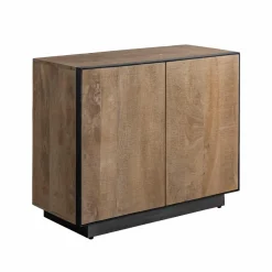 Made in Meubles Buffet<Buffet 2 portes en bois de manguier et métal Isil
