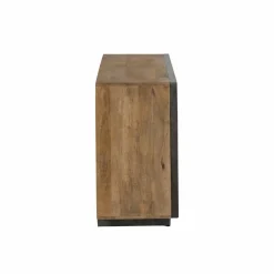 Made in Meubles Buffet<Buffet 3 portes en bois de manguier et métal Isil