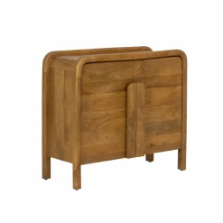 Made in Meubles Buffet<Buffet 2 portes en bois de manguier Féodor