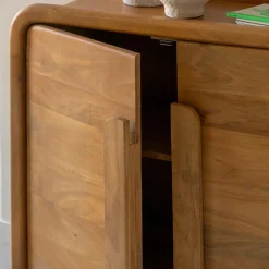 Made in Meubles Buffet<Buffet 2 portes en bois de manguier Féodor