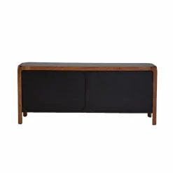 Made in Meubles Buffet<Buffet arrondi en bois de manguier Romy