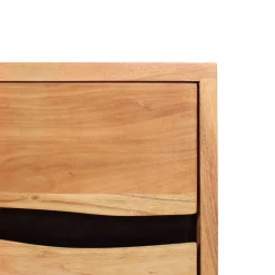 Made in Meubles Buffet<Buffet en bois d'acacia et métal Mahé