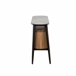 Made in Meubles Buffet<Buffet en bois d'acacia et marbre Simon