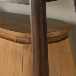 Made in Meubles Buffet<Buffet en bois d'acacia et marbre Simon