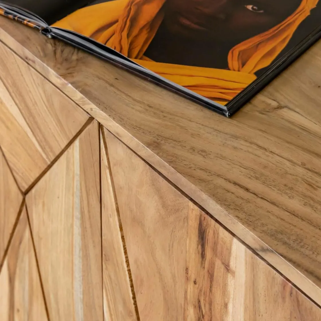 Made in Meubles Buffet<Buffet en bois d'acacia Ezéa