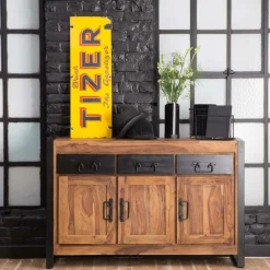 Made in Meubles Buffet<Buffet en bois d'acacia Havana