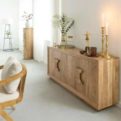 Made in Meubles Buffet<Buffet en bois d'acacia Lonni