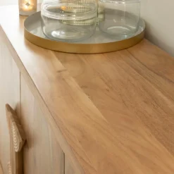 Made in Meubles Buffet<Buffet en bois d'acacia Lonni