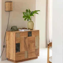 Made in Meubles Buffet<Buffet en bois d'acacia Renaud