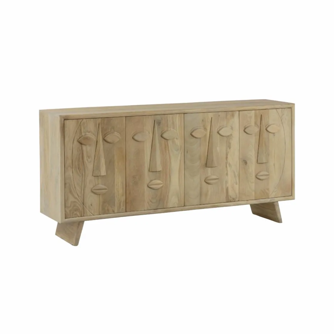Made in Meubles Buffet<Buffet en bois de manguier Facia