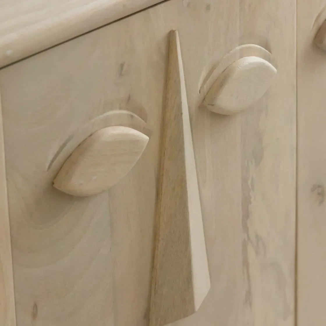 Made in Meubles Buffet<Buffet en bois de manguier Facia