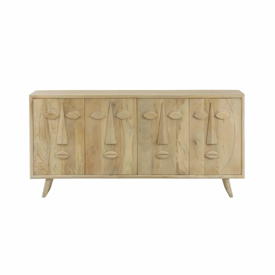 Made in Meubles Buffet<Buffet en bois de manguier Facia
