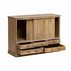 Made in Meubles Buffet<Buffet en bois de manguier Liora