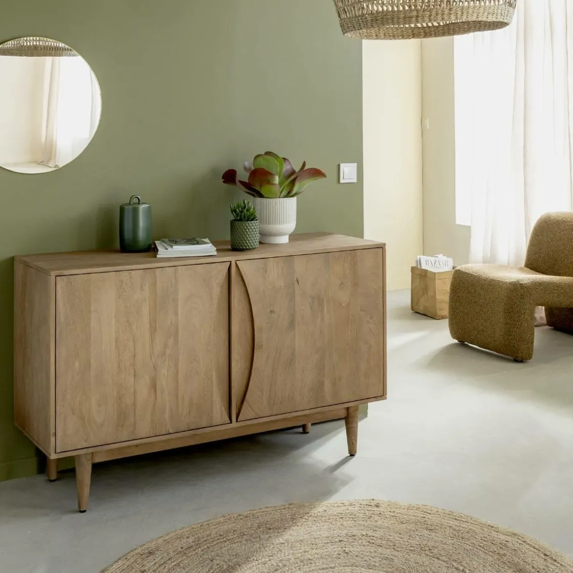 Made in Meubles Buffet<Buffet en bois de manguier Folia