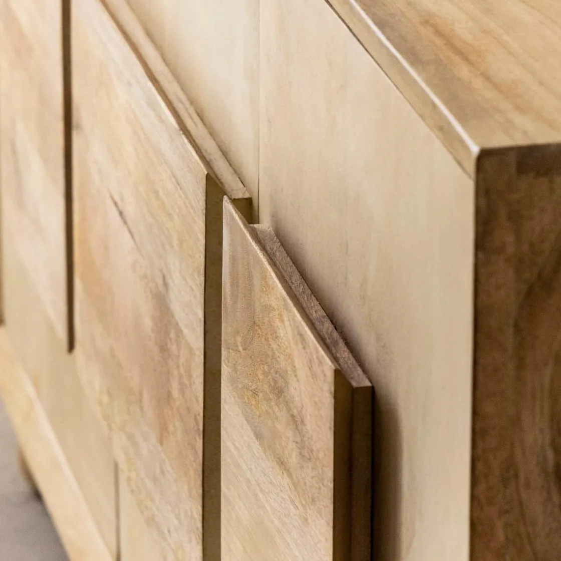 Made in Meubles Buffet<Buffet en bois de manguier Adara