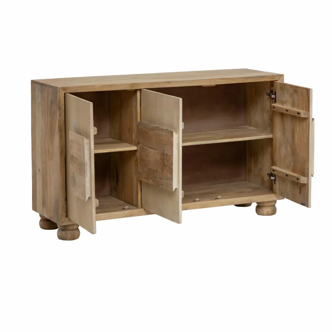 Made in Meubles Buffet<Buffet en bois de manguier Adara
