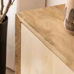 Made in Meubles Buffet<Buffet en bois de manguier Adara