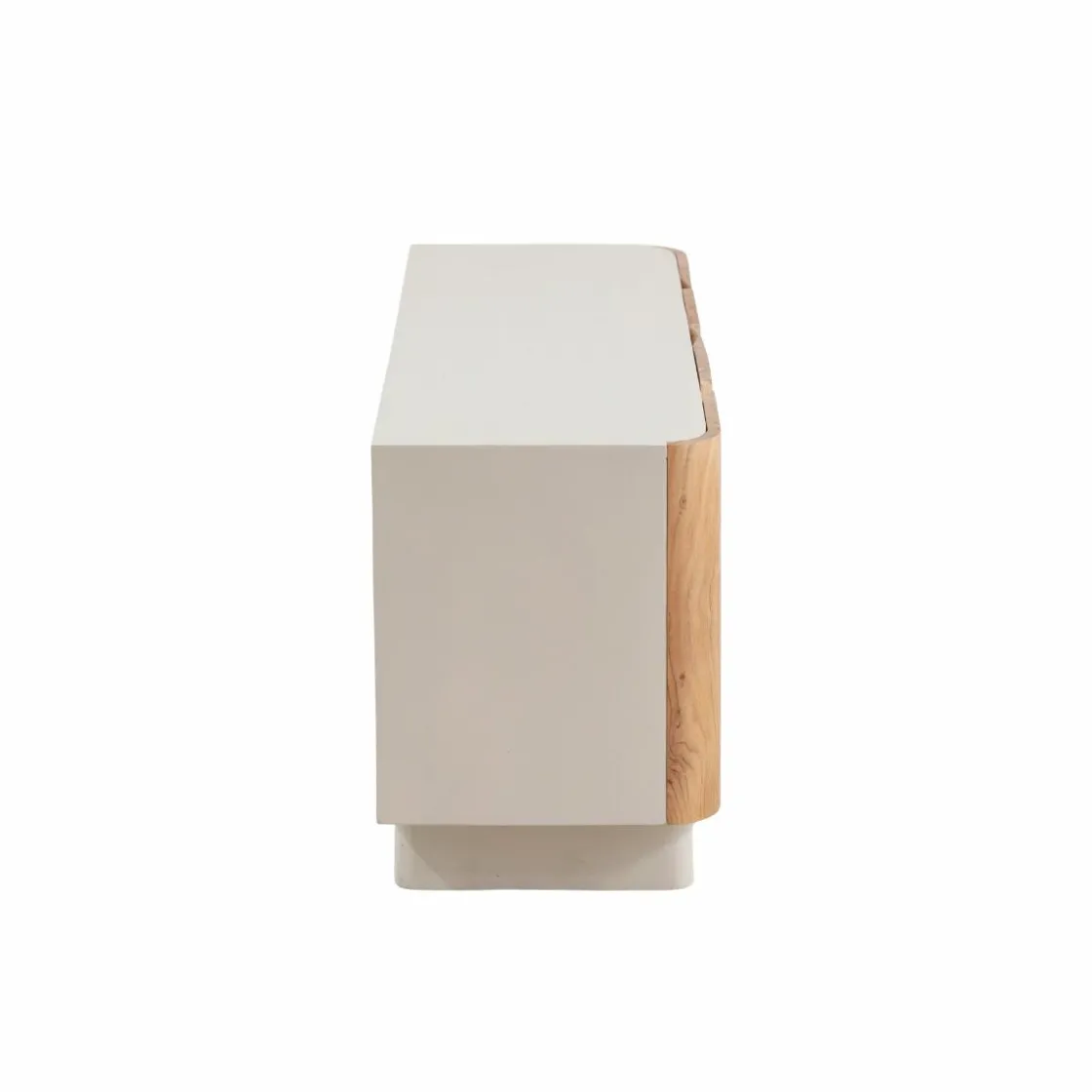 Made in Meubles Buffet<Buffet en bois de manguier blanchi et portes en acacia Mary