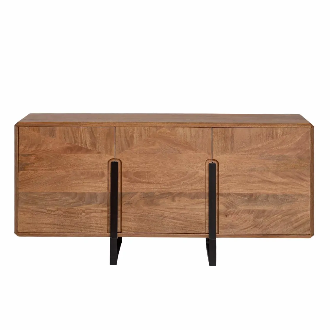 Made in Meubles Buffet<Buffet en bois de manguier et métal Eglantine