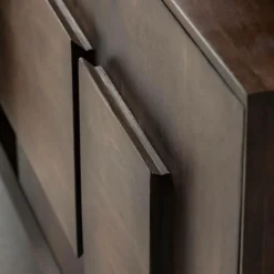 Made in Meubles Buffet|Meuble De Rangement<Buffet en bois de manguier foncé Hestia